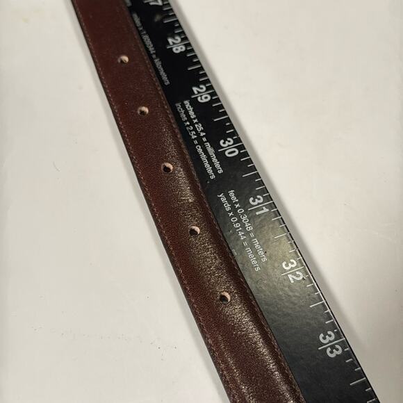 NWT Vintage Stefano Ricci Brown Colored Gold Colored Buckle Belt - Picture 6 of 6